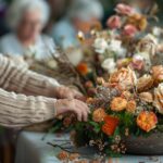 Bouquet coloré réalisé par des mains expertes