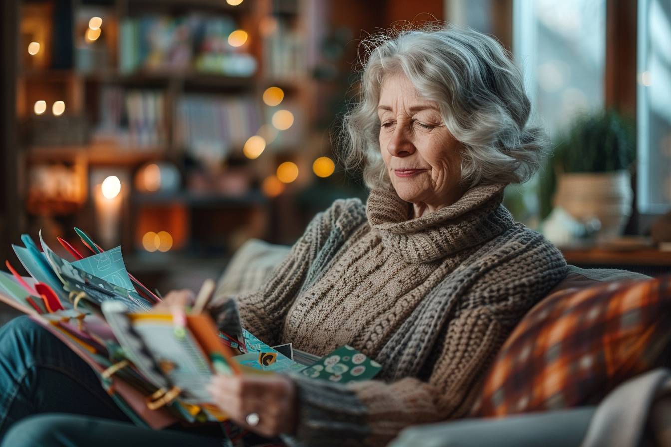 Atelier de loisirs créatifs pour seniors à domicile