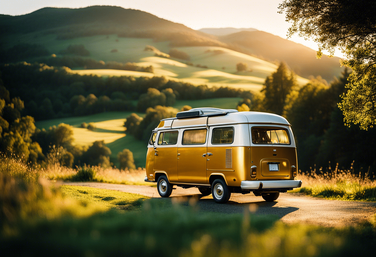 Seniors profitant d'un road trip en camping-car  
Moment de détente sur la route pour les seniors