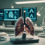 Symptômes d'une embolie pulmonaire en illustration